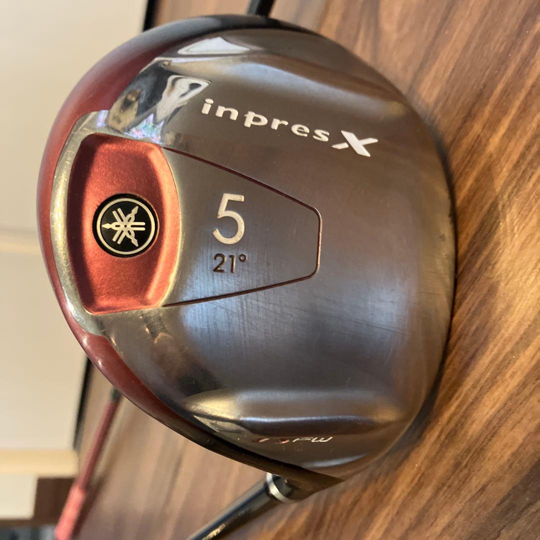 inpres X フェアウェイウッド 3番 5番ユーティリティ5番セット