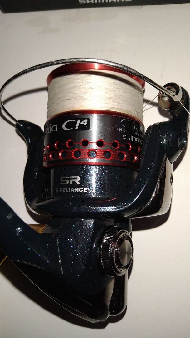 SHIMANO セフィア CI4 C3000S左巻き　中古　別ハンドル付き