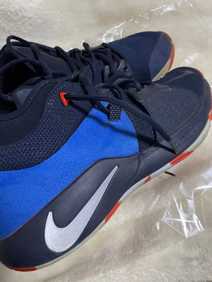激レア！PG2 EP NIKEバスケットボールシューズ ネイビー ブルー