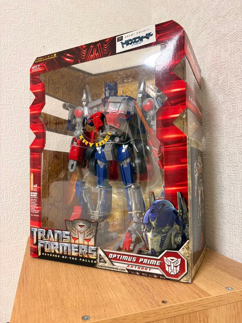【未開封】 トランスフォーマー リベンジ オプティマスプライム RA-01