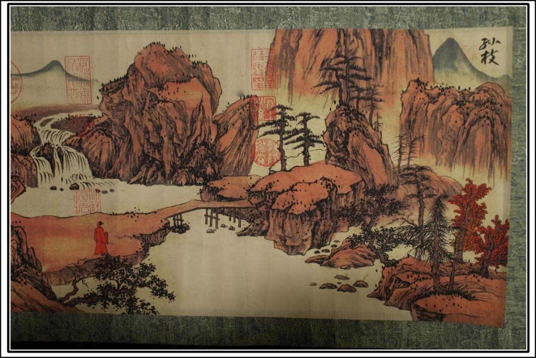 中国明時代の絵　激安骨董品　肉筆保証古美術 BD405A3-3
