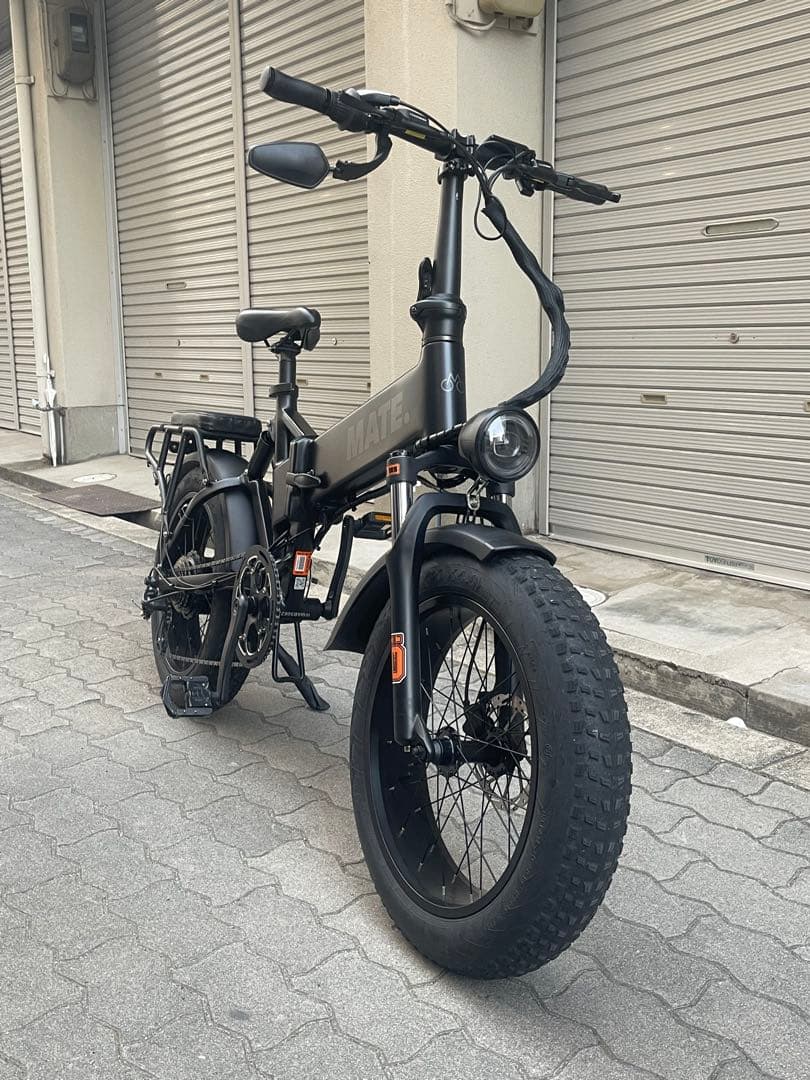 新作♪MATE BIKE用 高性能 大型LED ライト36v-52V ♪ボルト付