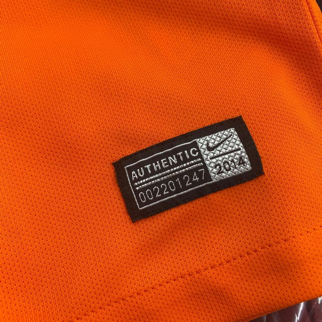 新品希少NIKEナイキオランダ代表ユニフォームオーセンティックMサイズ　オレンジ