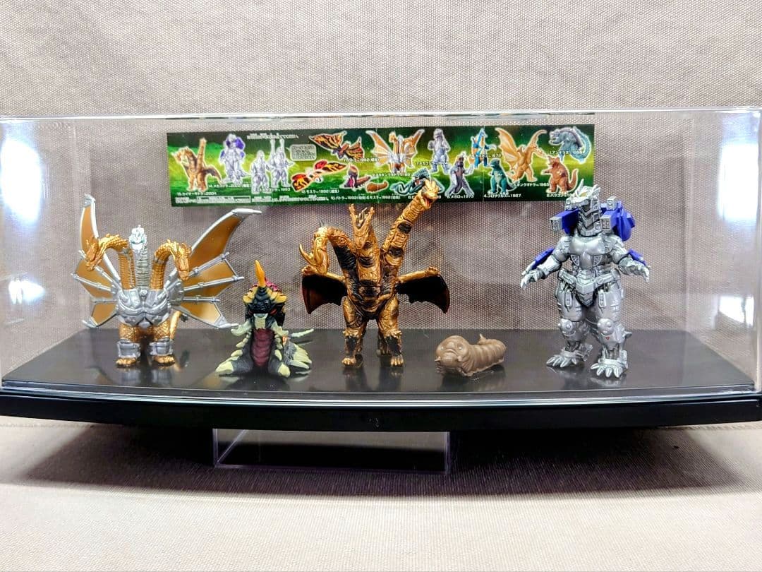ゴジラ　HGシリーズ　ゴジラ クロニクル２　全15種　展示品