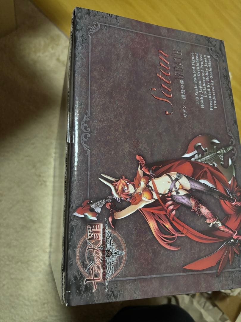 未開封　七つの大罪 サタン 憤怒の像 1/8 完成品フィギュア