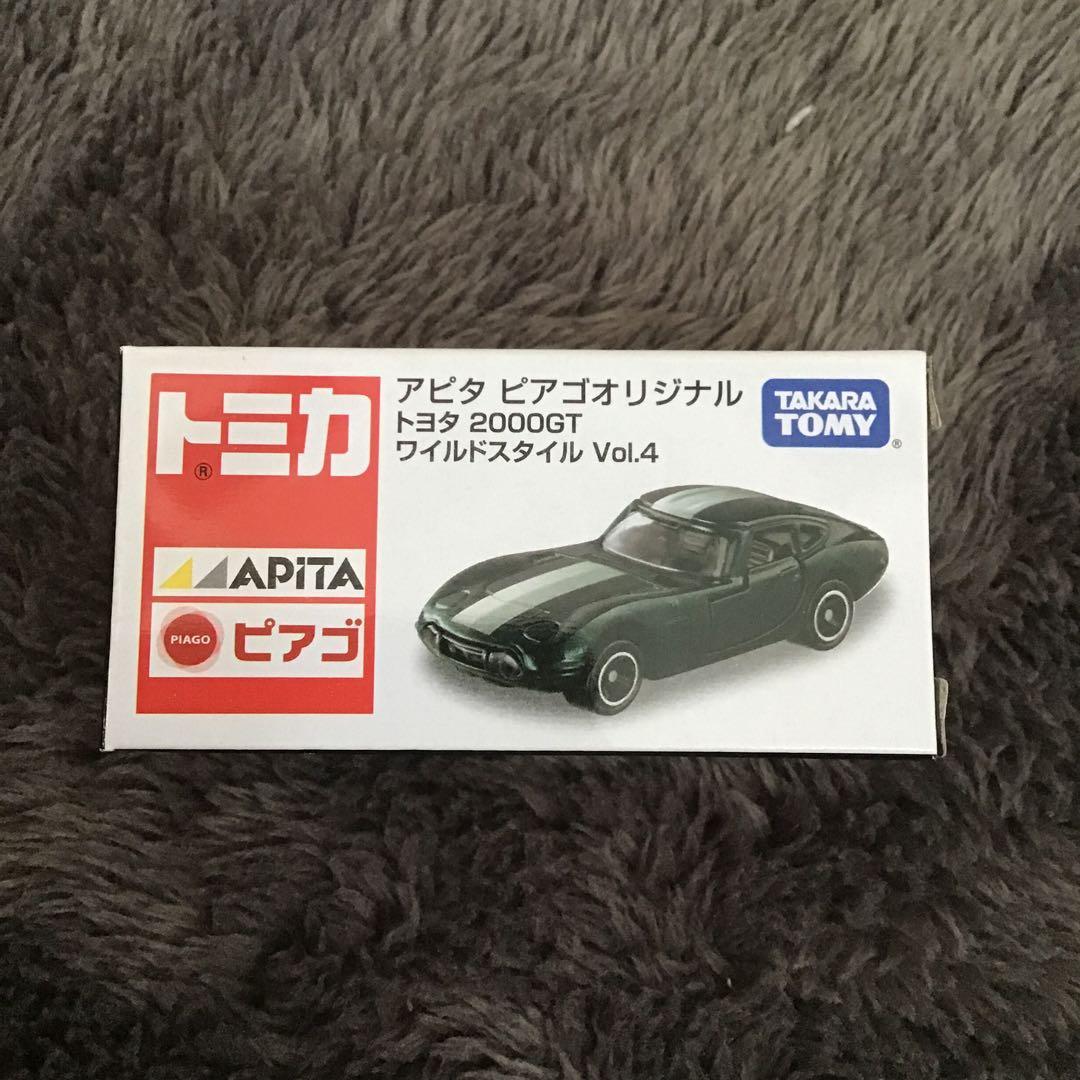 トミカ アピタビアゴ　オリジナル　ワイルドスタイル　トヨタ2000GT 6個