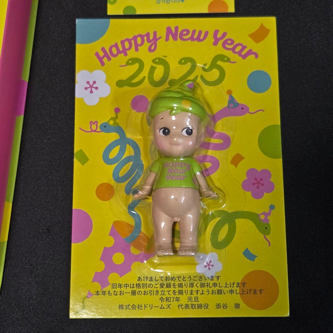 非売品 Sonny Angel 干支 2025 年賀状 ヘビ ソニーエンジェル