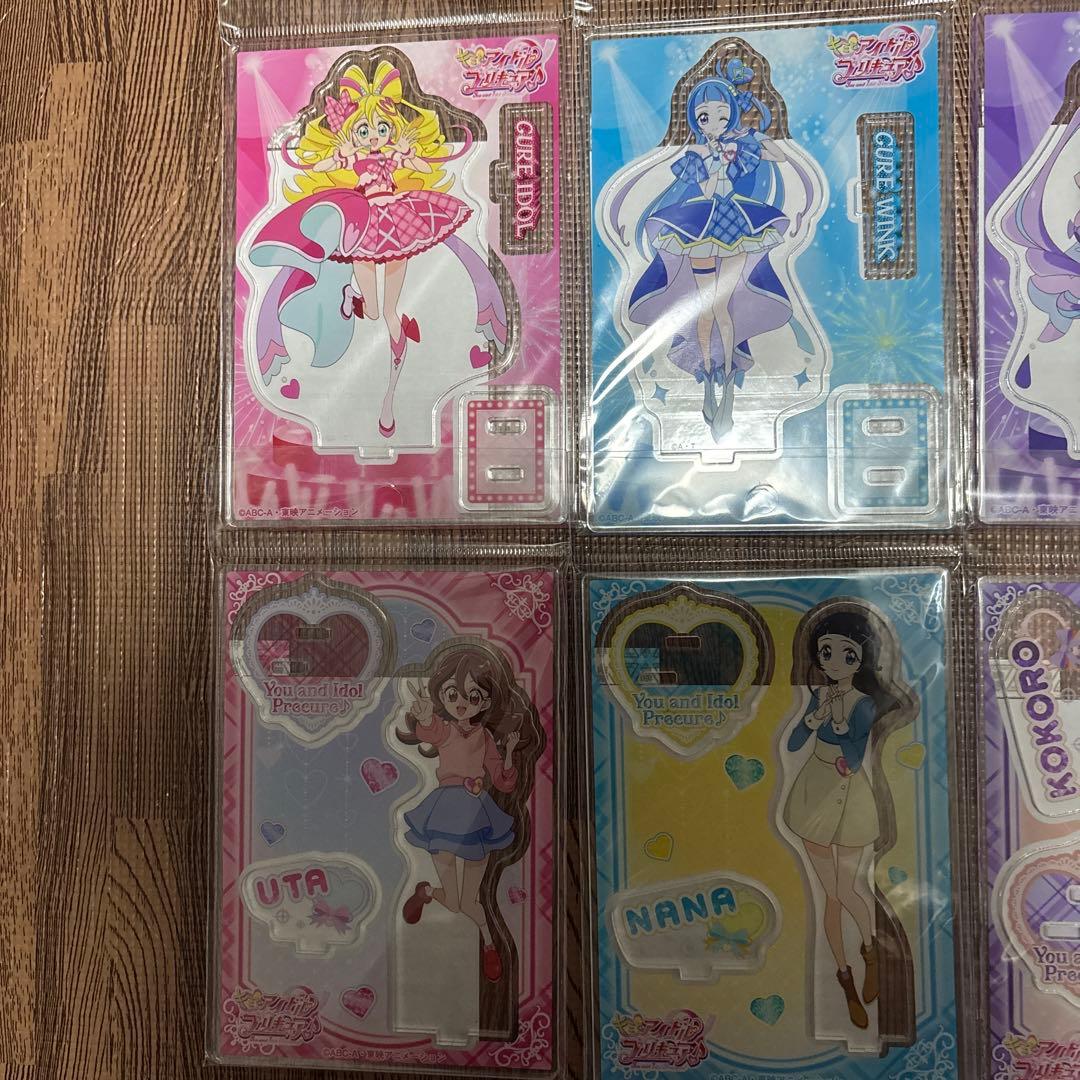 キミとアイドル　プリキュア アクリルスタンドセット 10種