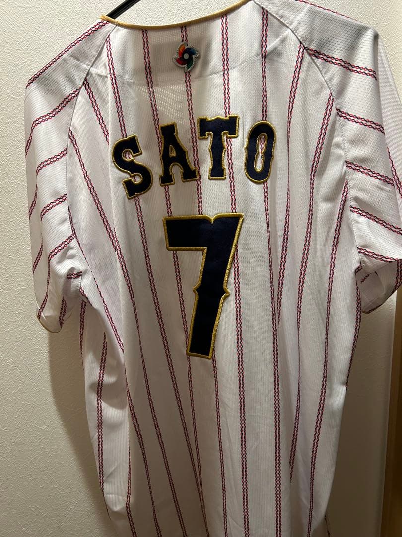 【早い者勝ち】WBC 2026 侍ジャパン 佐藤輝明 ユニホーム Lサイズ　新品