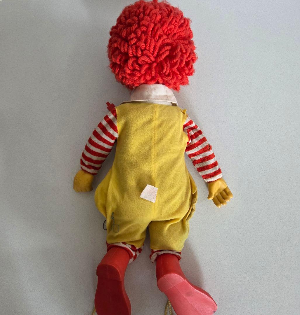 1970年代 McDonald's ロナルド・マクドナルド ぬいぐるみ当時物