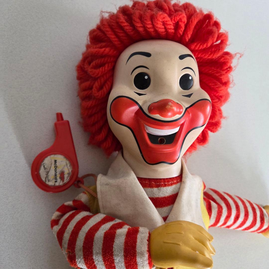 1970年代 McDonald's ロナルド・マクドナルド ぬいぐるみ当時物
