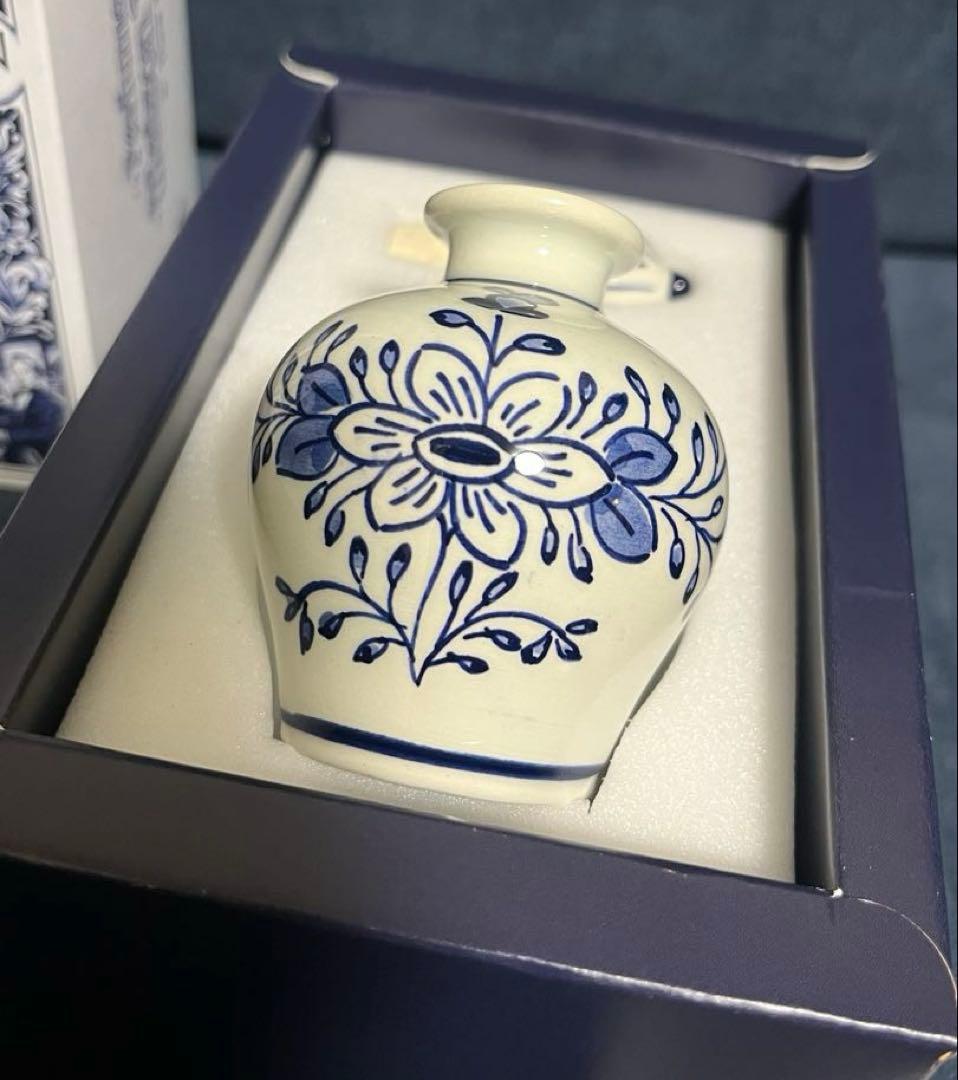 万博　オランダ館限定 デルフト陶器 香水瓶のみ