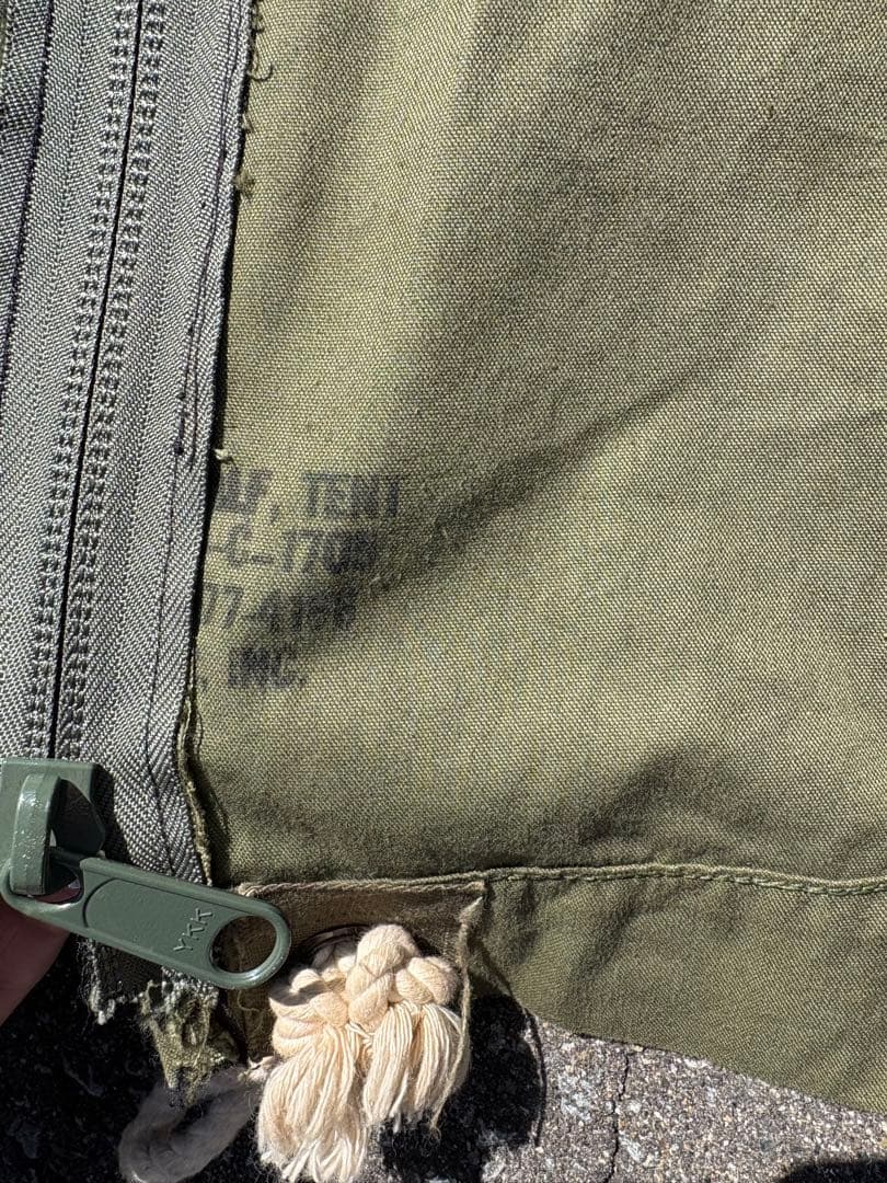 アメリカ軍幕　USパップテント