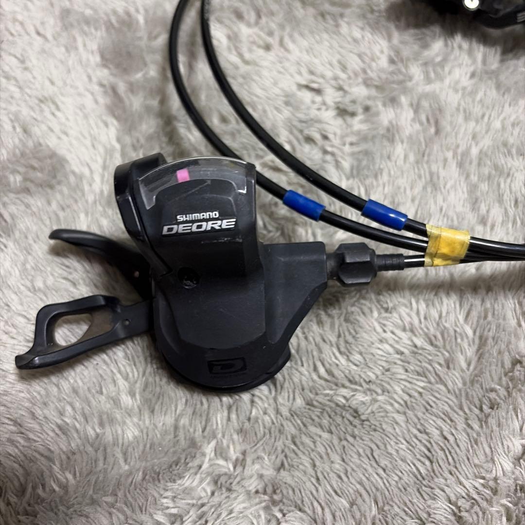 Shimano Deore シフター・フロントディレイラーセット