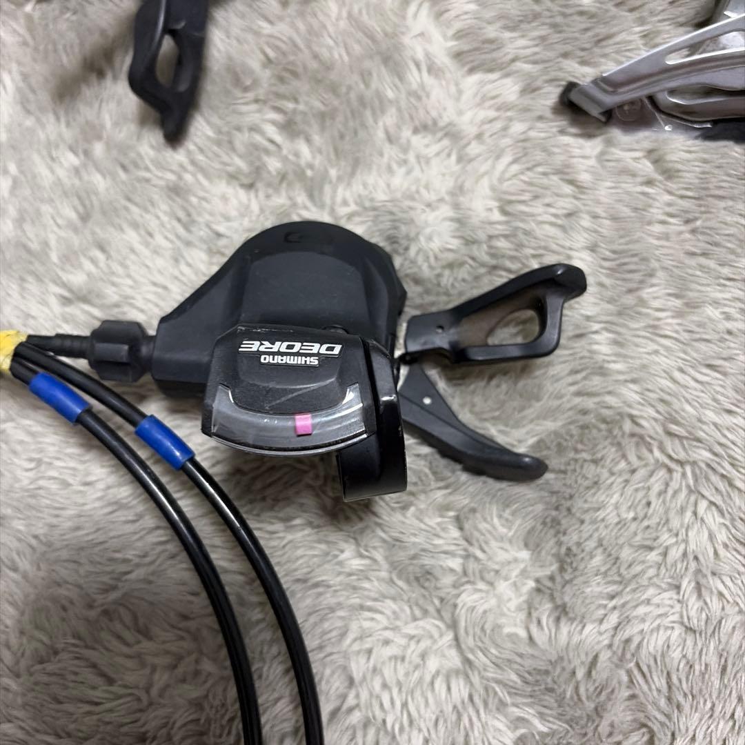 Shimano Deore シフター・フロントディレイラーセット