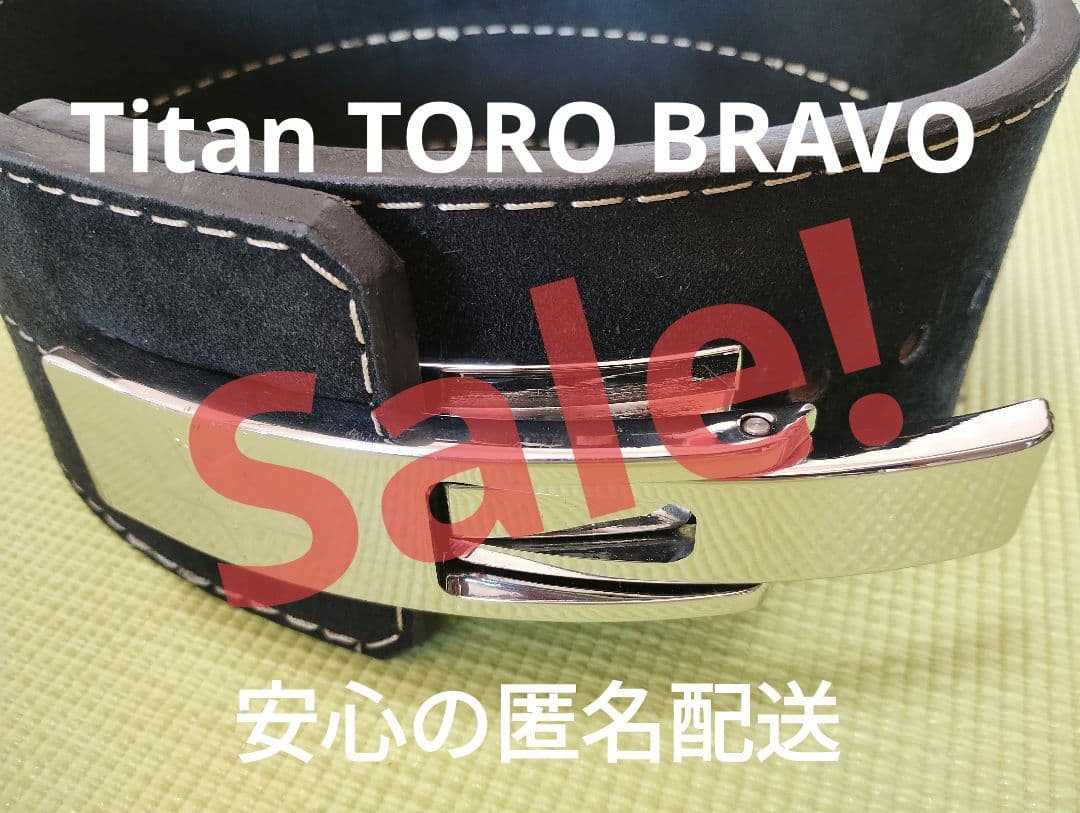 注目 Titan Toro タイタン トロブラボー レバー パワーベルト XS