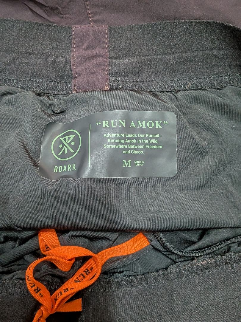 ROARK RUN AMOK ランアモック　ALTA 5\" サイズM ランニング