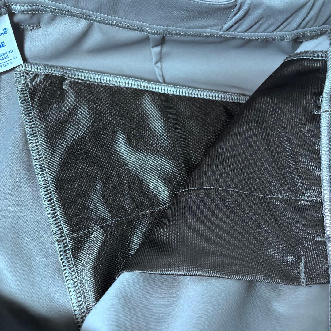 新品 チャコールグレー チャンピオン ゴルフパンツ メンズ ストレッチXL