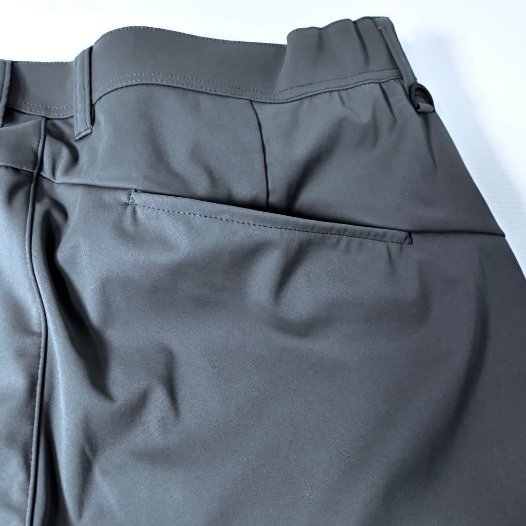 新品 チャコールグレー チャンピオン ゴルフパンツ メンズ ストレッチXL