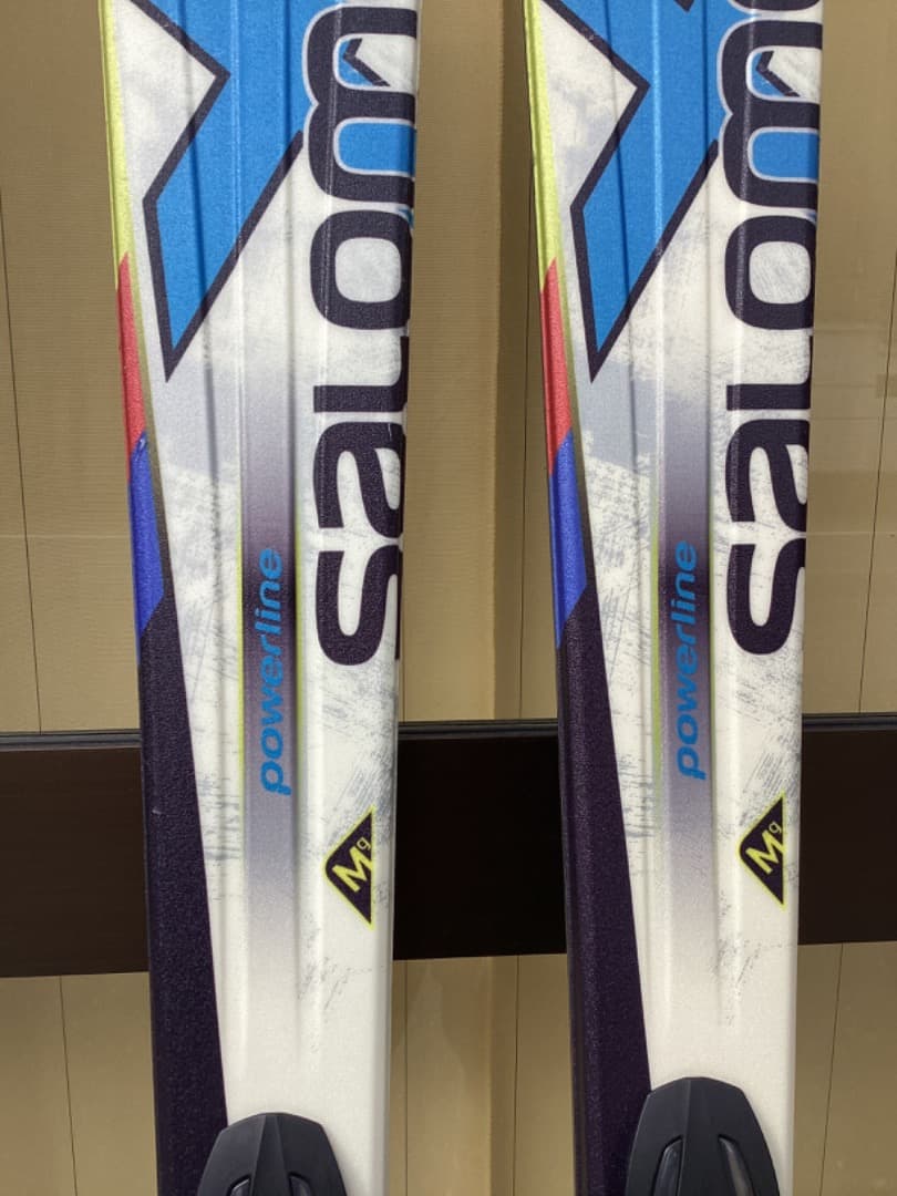 Salomon Powerline スキー板 ビンディング付き
