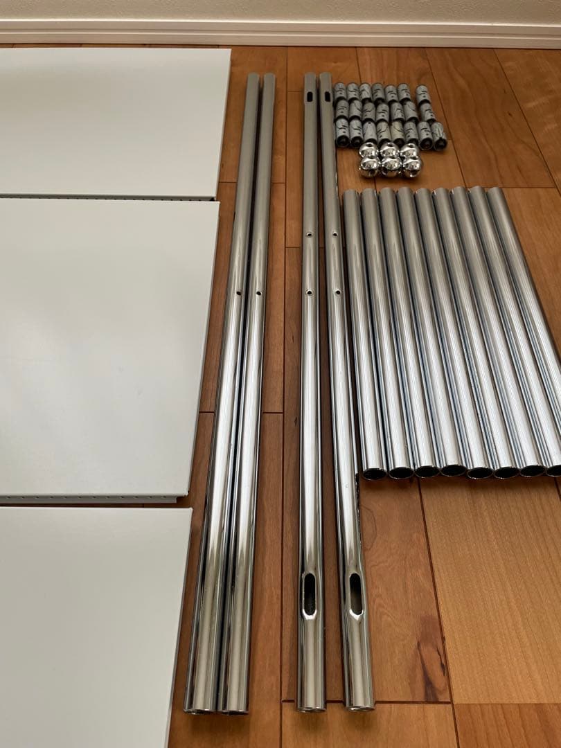USMハラー　キャビネット　スチールラック　棚　台　純正　正規品　ライトグレー