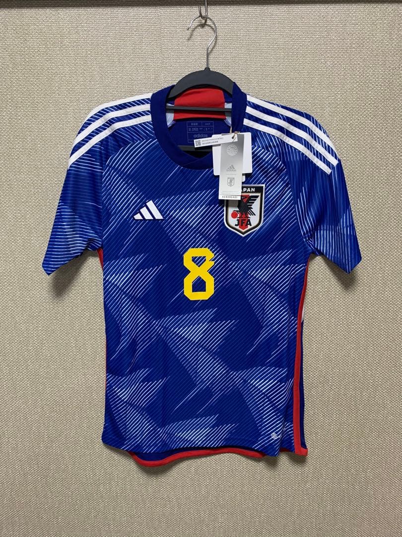 堂安律　ユニフォーム　サイン入り　日本代表　ワールドカップ　サムライブルー