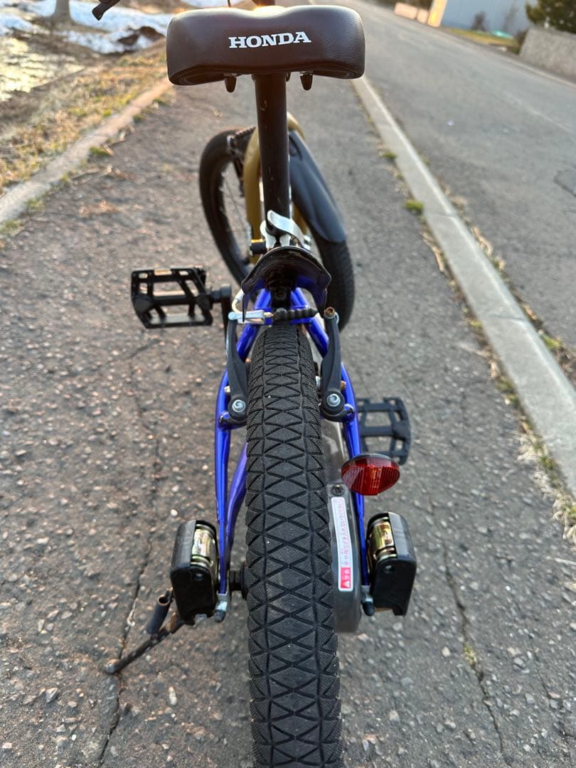 【札幌市内直接引渡限定】D-bikeマスタープラスホンダ18インチ トリコロール