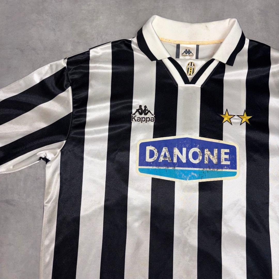 ユベントス JUVENTUS Kappa ユニフォーム ゲームシャツ　サイズL