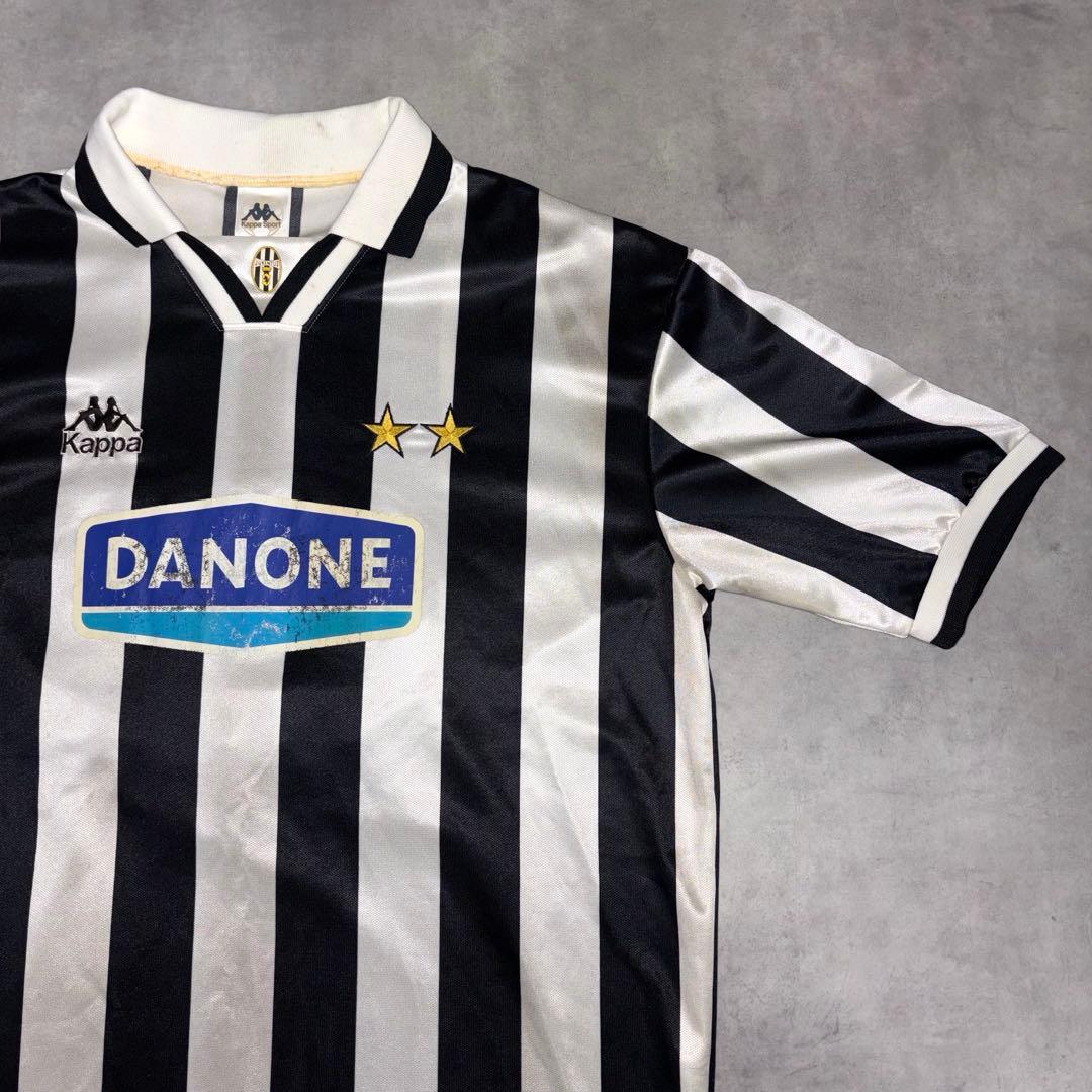 ユベントス JUVENTUS Kappa ユニフォーム ゲームシャツ　サイズL