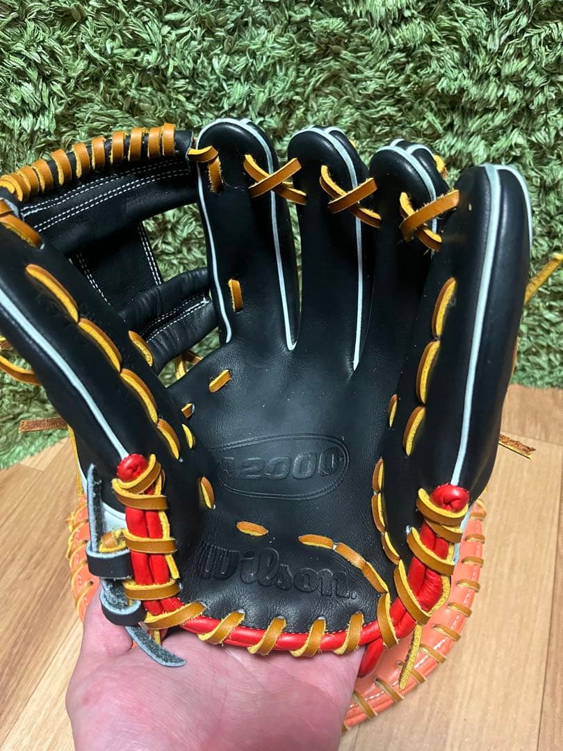 Wilson A2000 1975 硬式内野手用グラブ ブラック×ホワイト