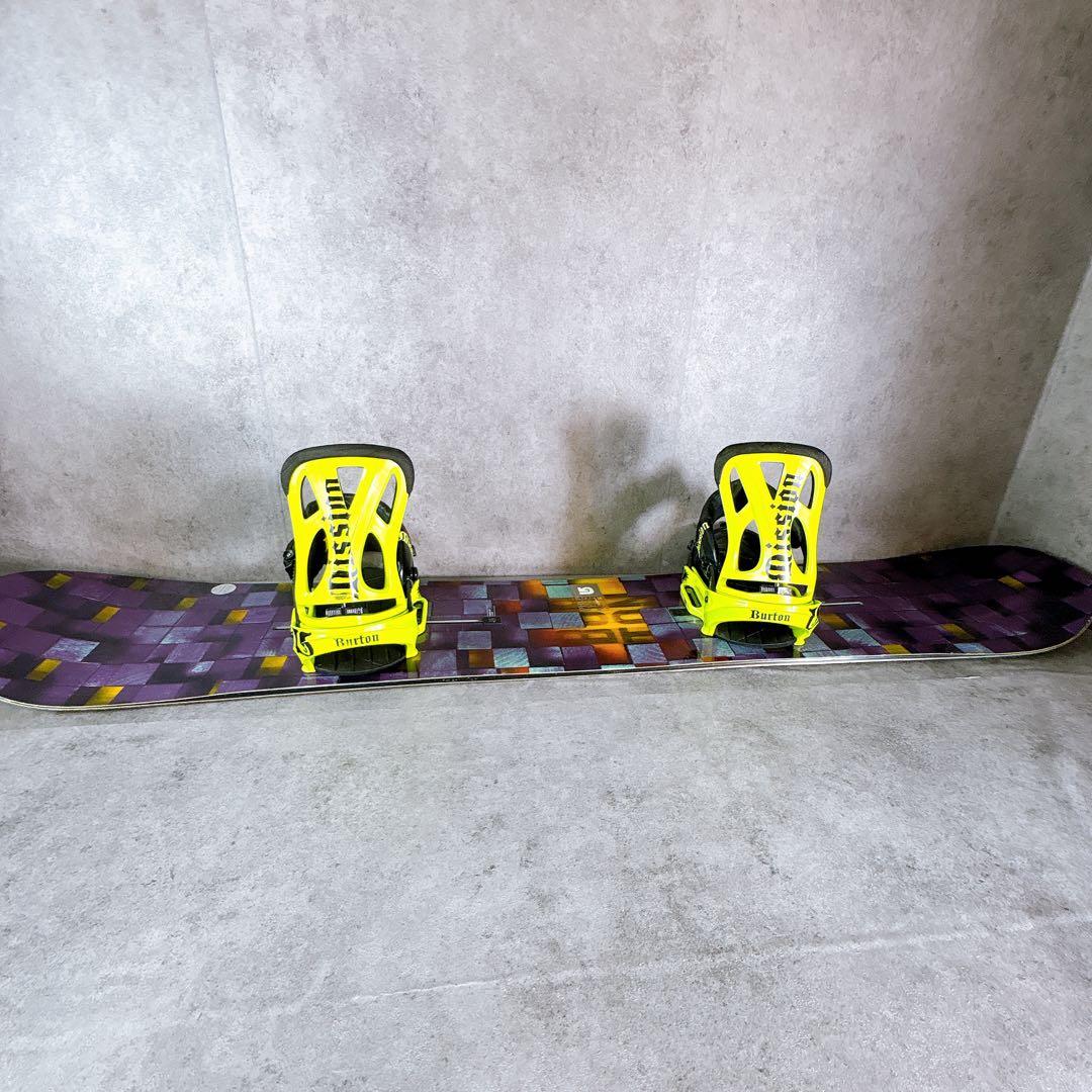 【BURTON2点セット】メンズスノーボード　バートン　152cm バイン付き