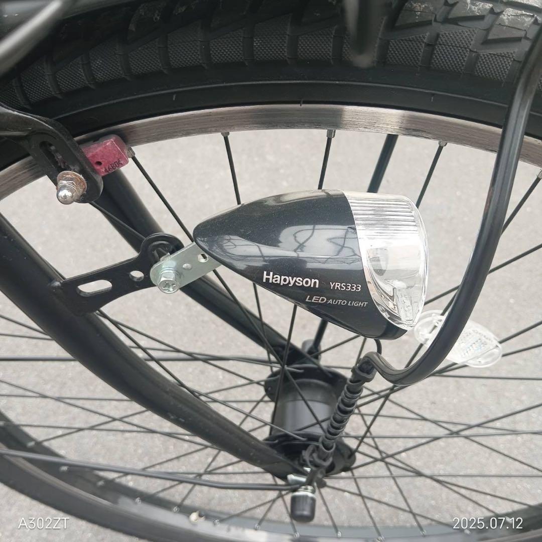 東京都、神奈川県送料無料　STEELY シティサイクル ブラック　27.5インチ