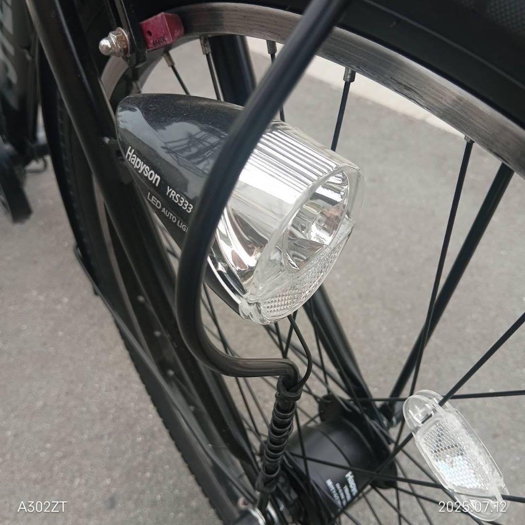 東京都、神奈川県送料無料　STEELY シティサイクル ブラック　27.5インチ