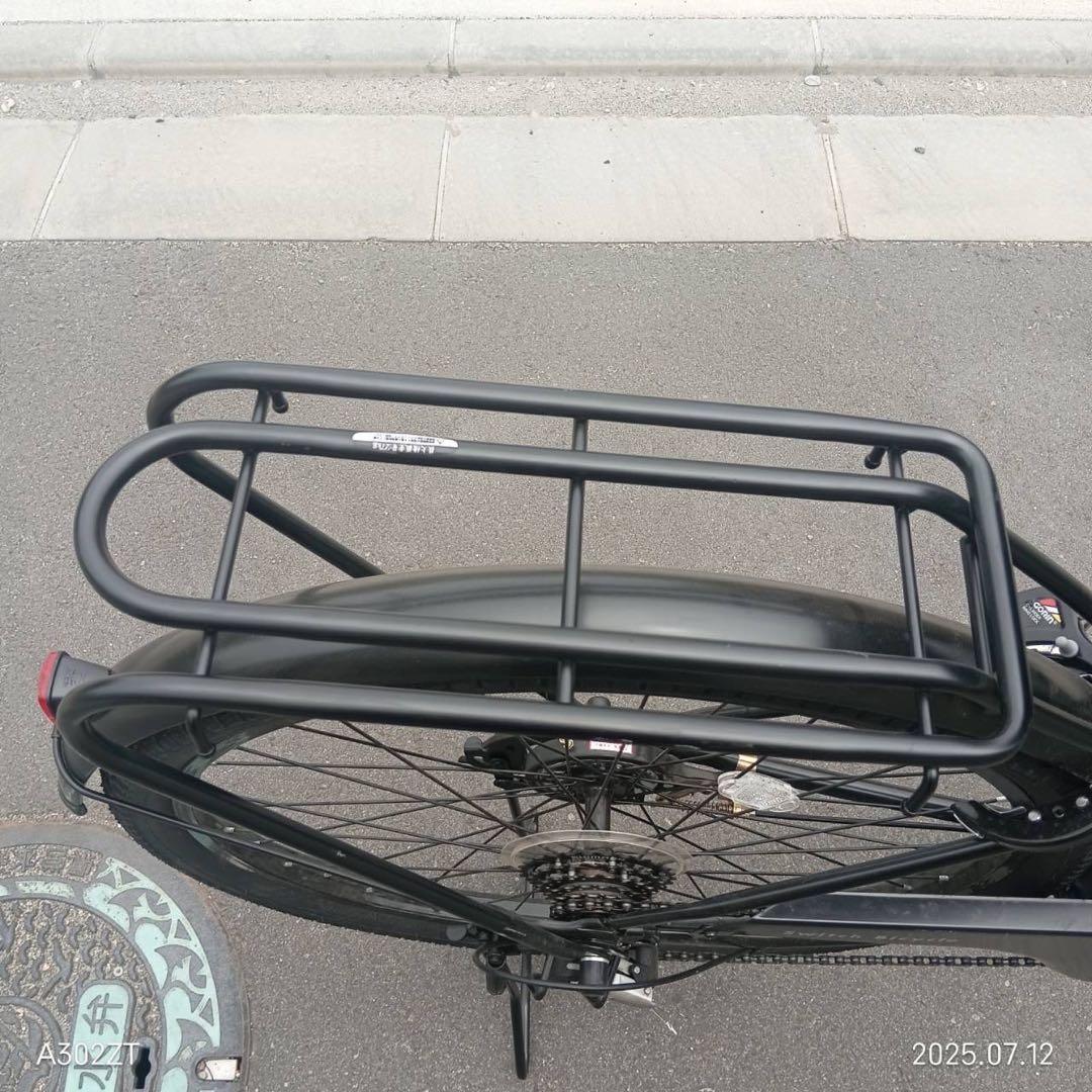 東京都、神奈川県送料無料　STEELY シティサイクル ブラック　27.5インチ
