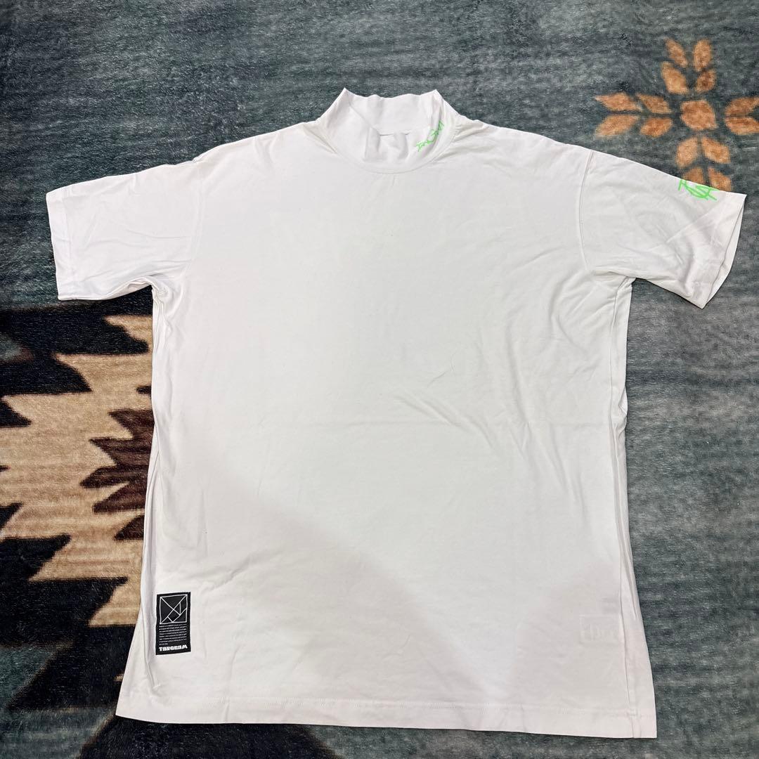 TANGRAM モックネック　バックプリントＴシャツ XL ほぼ新品