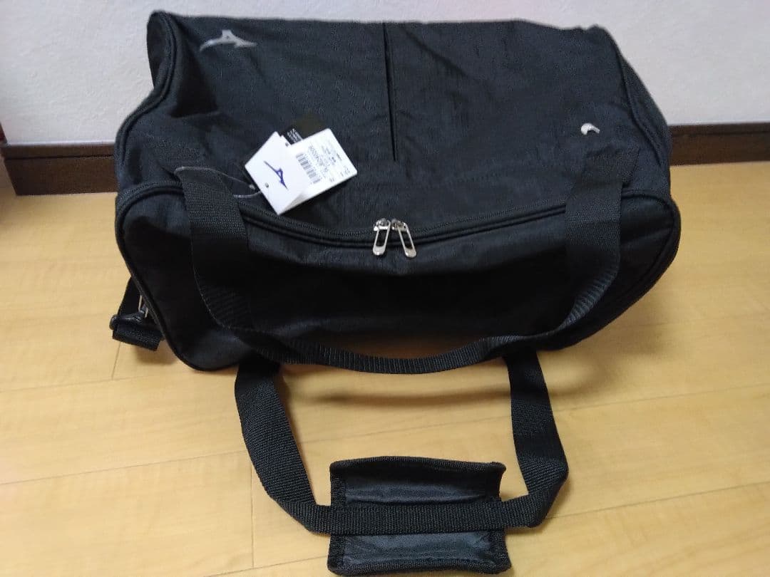 【新品】Mizuno ゴルフ 大容量スクエアボストンバッグ ブラック