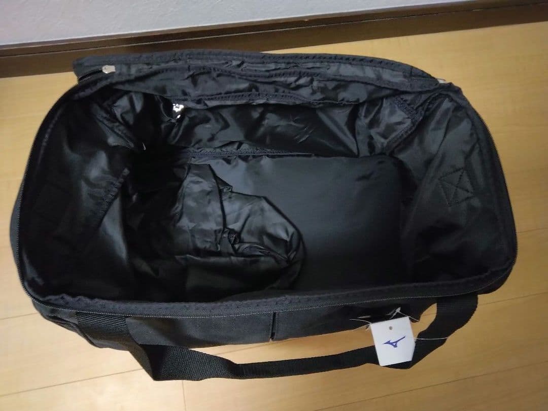 【新品】Mizuno ゴルフ 大容量スクエアボストンバッグ ブラック
