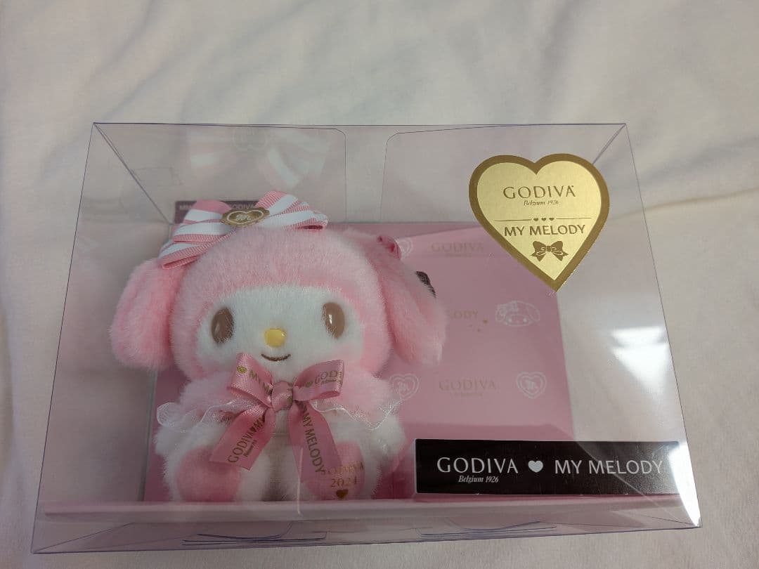 新品　GODIVA　ゴディバ　マイメロ　マスコット　キーホルダー　2024　限定