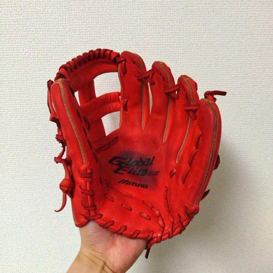 091 ミズノ グローバルエリート 即戦力 軟式 少年 内野手用グローブ
