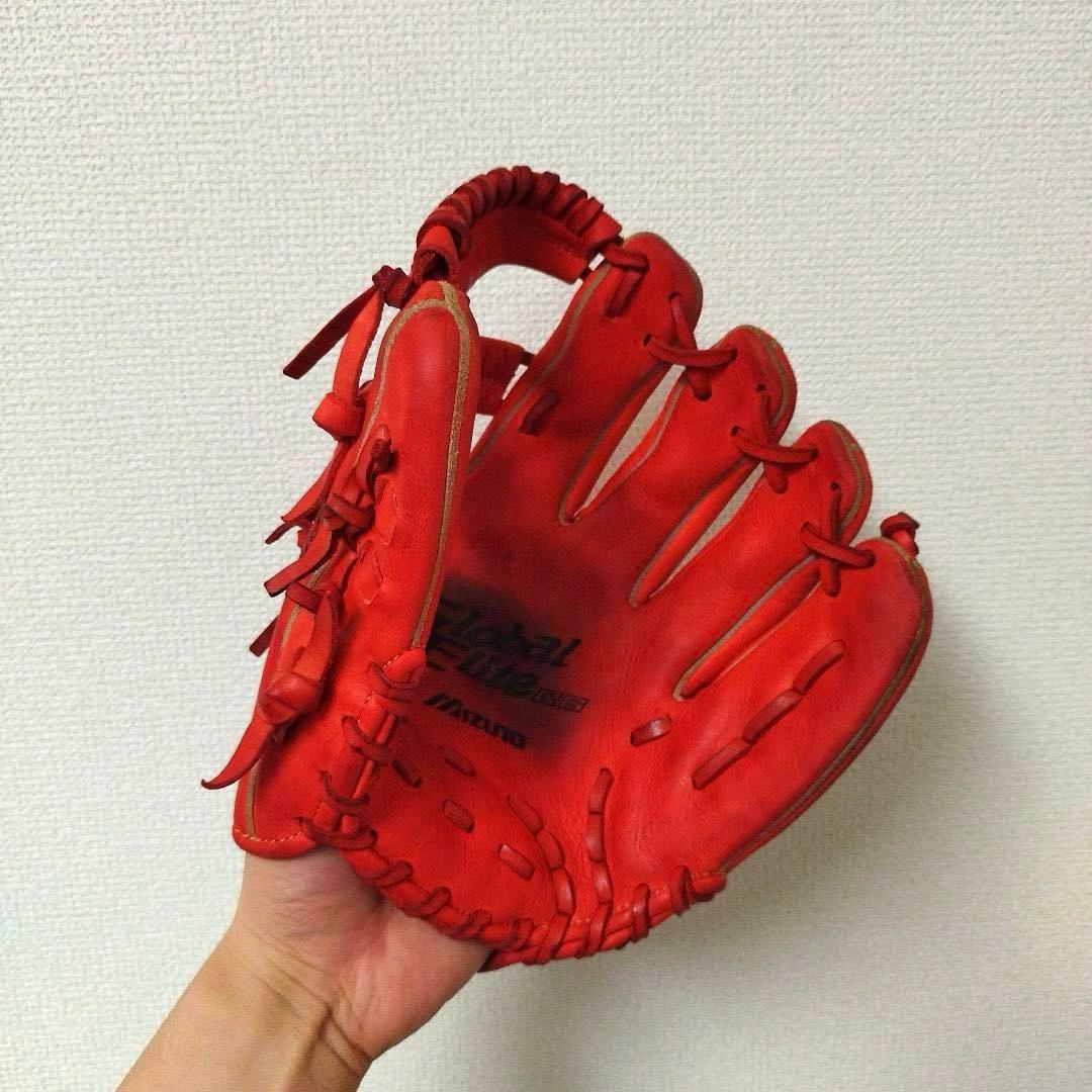 091 ミズノ グローバルエリート 即戦力 軟式 少年 内野手用グローブ