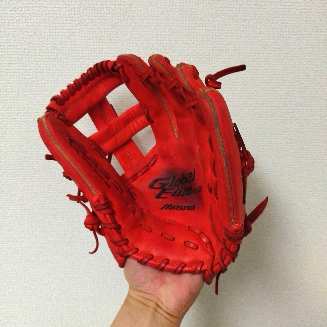 091 ミズノ グローバルエリート 即戦力 軟式 少年 内野手用グローブ