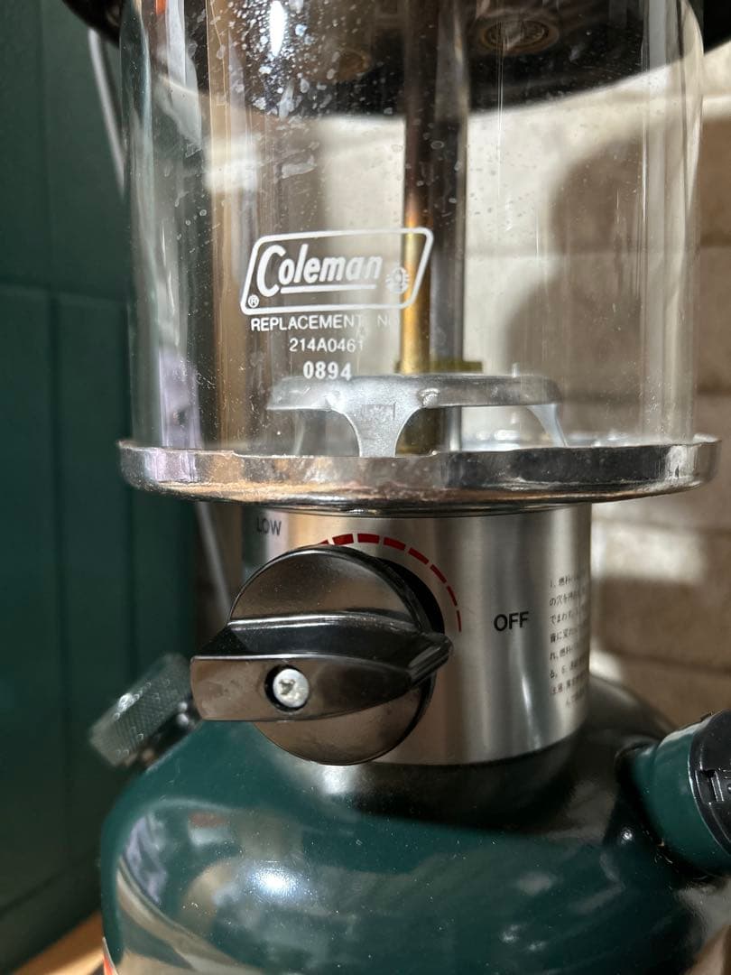 Coleman ツーマントルランタン 286・288 1994年3月刻印　美品