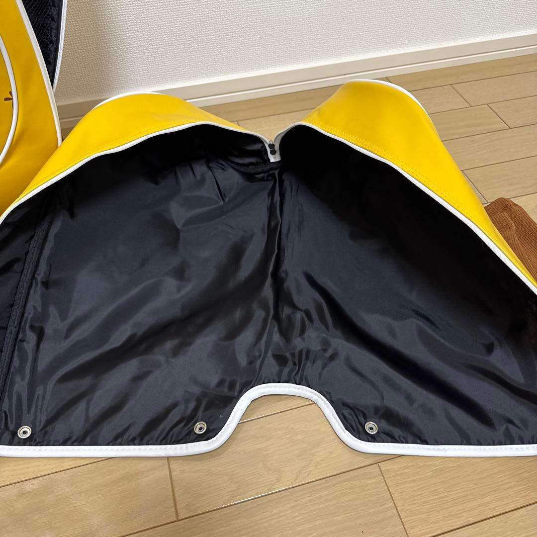 実使用1回 美品 くまのプーさん キャディーバッグ ディズニー クラブヘッド付