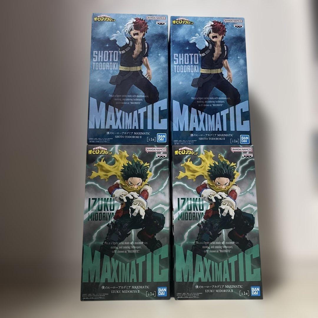 【新品未開封】MAXIMATIC 轟焦凍 緑谷出久 フィギュアセット