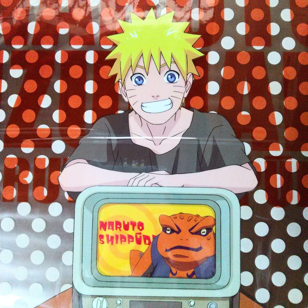 ★レア★ NARUTO うずまきナルト　クリアポスター　NARUTO疾風伝