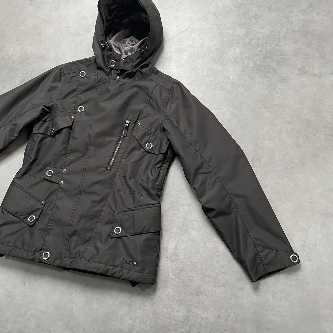 Burton black×l button dryride jacket