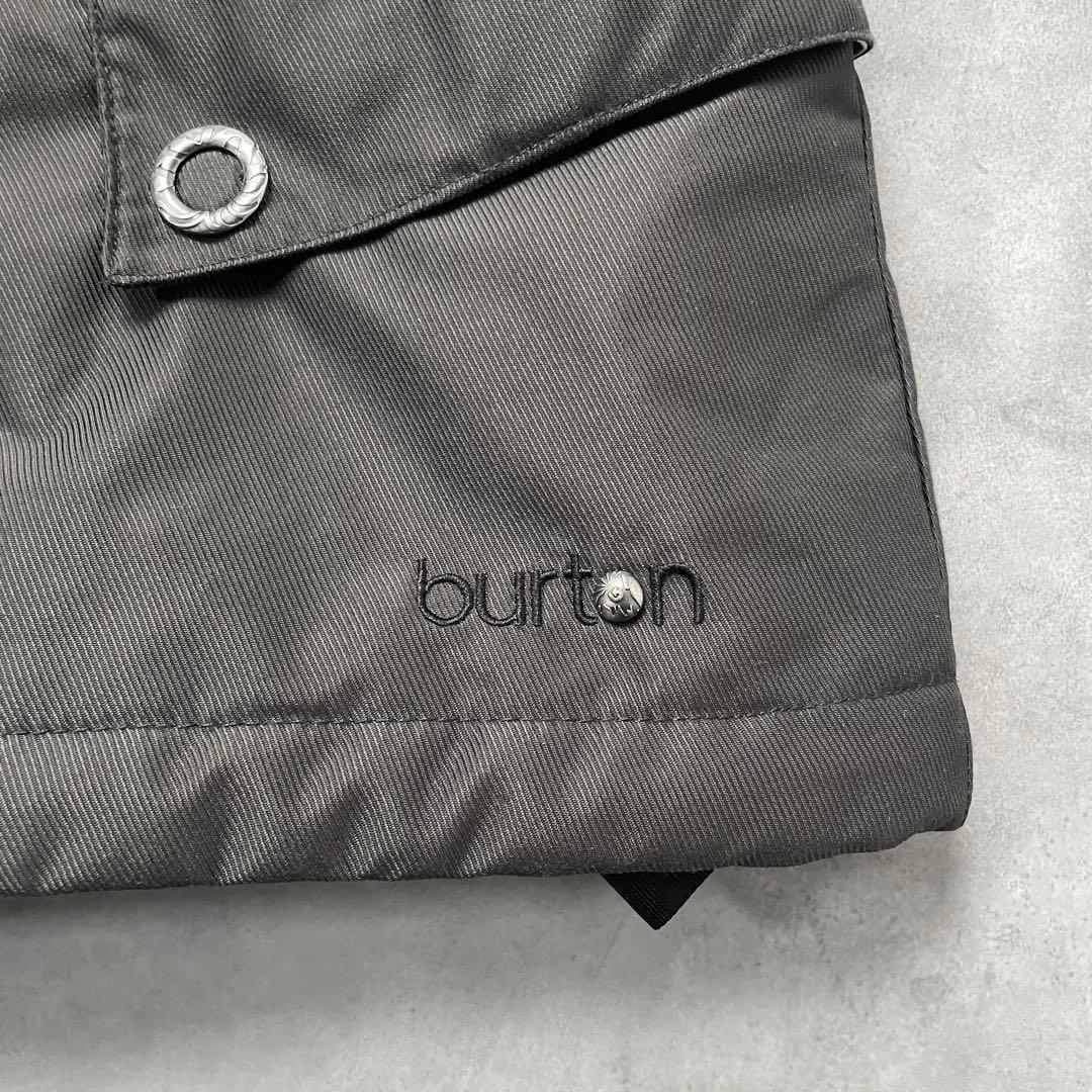 Burton black×l button dryride jacket