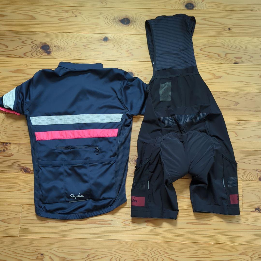 rapha ブルベ　半袖·長袖ジャージ　カーゴビブショーツ