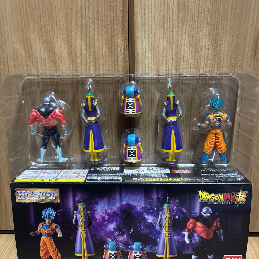 ドラゴンボール超 HGシリーズ 宇宙サバイバル編 フィギュアセット 孫悟空他