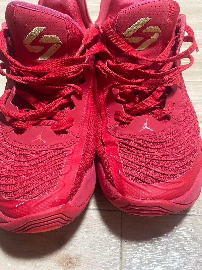 NIKE ジョーダンルカ1のレッドとブラックのセット